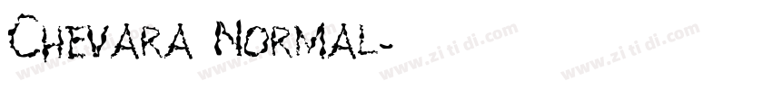 Chevara Normal字体转换